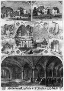 Institute Prints: Archaelogical Institute Annual Meeting at Rochester, 1863