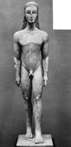 Statuary Prints: Archaic Greek art - the New York kouros