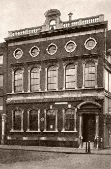 18th Prints: Archbishop Tenisons School, Leicester Square, 1899