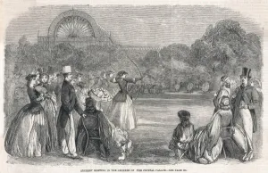 Parasols Prints: Archery at Crystal Pal