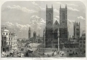 Hospital Prints: An architectural group in Westminster