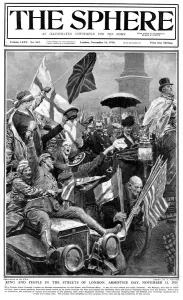 Matania Prints: Armistice Day, November 11 1918 by Fortunino Matania