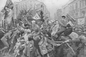 Week Prints: Armistice Week Rejoicings in the West End