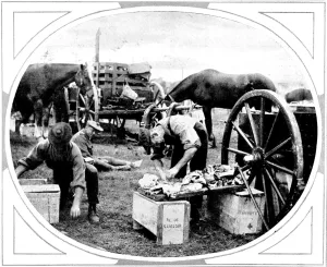 Field Prints: An army cook and field-kitchen