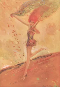Leaves Prints: The Arrival Of Miss Autumn, by Juan de Sirra