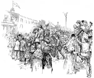 Drawn Prints: Arrival of Prince Albert Victor at Sheffield