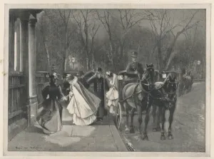 Groups Prints: Arriving for a Party