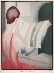 Fashion Prints: Art is Long by Pica