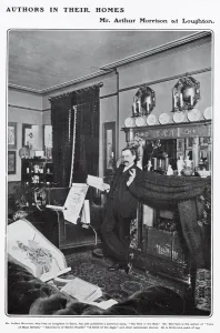 Interior Prints: Arthur George Morrison (1863 - 1945), English writer and journalist known for his