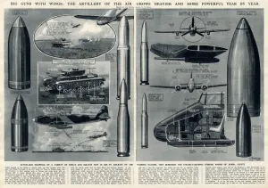 Bullet Prints: Artillery of the air by G. H. Davis