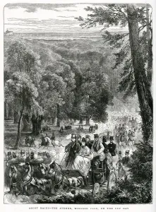 Cart Prints: Ascot races 1871