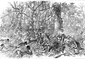 Fought Prints: The Ashanti War (1873-74) - Advancing on Kumasi