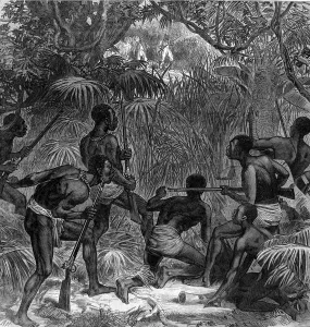 Secure Prints: The Ashanti War (1873-74) - Ashantis in ambush