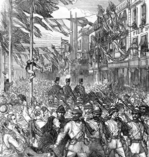 Forces Prints: The Ashanti War (1873-74) - British forces arrive home