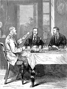 Fought Prints: The Ashanti War (1873-74) - Dinner at Cape Coast Castle