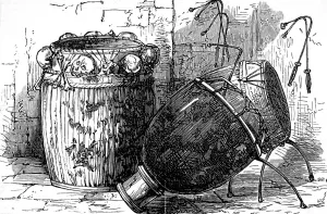 Central Prints: Ashanti war drums, 1874
