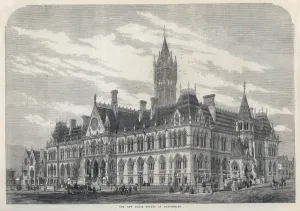 Exterior Prints: Assize Courts Manchester