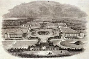 Asylum Prints: Asylum at Hanwell 1843