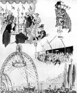 Celebrate Prints: Atmosphere of Coronation day, 1953