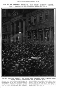 Berlin Prints: Attack on the British Embassy in Berlin