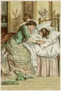 Mothers Prints: Auntie Says Goodnight 2 of 2