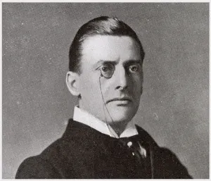 Chamberlain Prints: Austen Chamberlain (1863 - 1937), British Conservative MP. Date: 1903