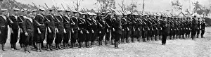 Common Wealth Prints: Australian bluejakets belonging to the Commonwealth Squadron who captured German New Guinea