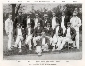 Jones Prints: The Australian cricket team, 1899