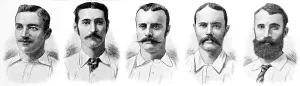Images Dated 21st July 2004: Australian Cricketers of 1882