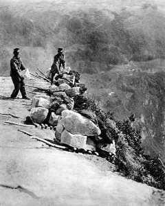 Rocks Prints: Austrian device for rolling rocks