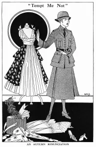 Roles Prints: An Autumn Renunciation - WW1 fashions