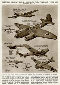 Fuel Prints: Auxiliary fuel tanks for increasing range by G. H. Davis