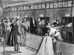 Attraction Prints: Baby incubators at the Berlin Exhibition