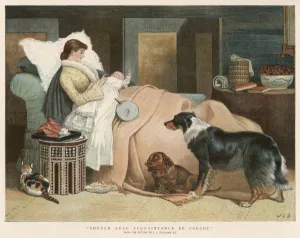 Arrive Prints: Baby / Neglected Pets 1888