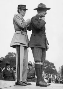 Medal Prints: Baden Powell receiving the Legion of Honour