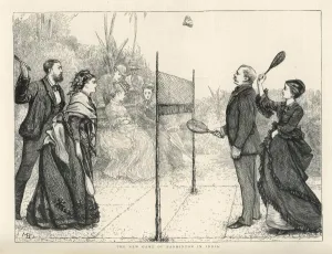 Enjoy Prints: Badminton in India 1874