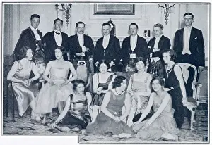 1920s Prints: A ball at Gleneagles in aid of the Perthshire Federation District of Nursing Associations