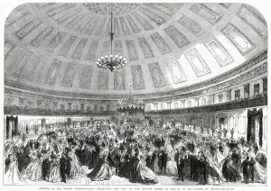 Edward Prints: Ball at the Mansion House, Dublin 1865