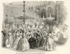 Fund Prints: Ball at Paris 1854