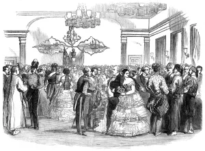 Celebration Prints: Ball at Singapore, 1854