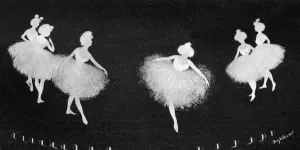 Ballet Prints: Ballerinas in silhouette