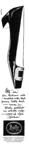 Heel Prints: Bally Jackie shoes advertisement