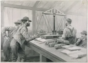 Metals Prints: Bank / Klondike / Gold / 1898