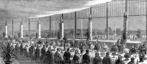 Glass Prints: Banquet given at the Crystal Palace by Sir Joseph and Lady P