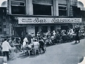 Dec18 Prints: Bar Basque at Biarritz, 1934