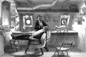 Saloon Prints: The Barbers Saloon