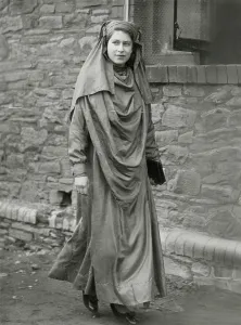 Visiting Prints: Bardic Robes - National Eisteddfod Mountain Ash, Glamorgan