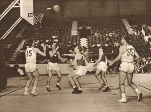 Us A Prints: Basketball at the 1948 London Olympics