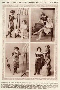 Suits Prints: Bathing dresses 1913