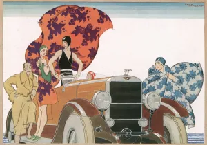 Travel Prints: Bathing-time by Rene Vincent
